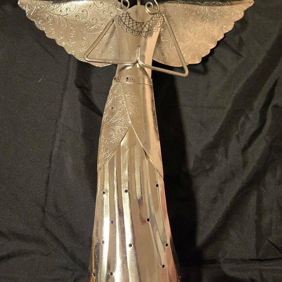 Collection of Angels for Holidays or Anytime!  SET OF THREE (Metal/Wicker/Wire) - Picture 2 of 15